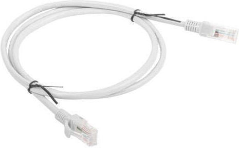 Lanberg U/UTP Cat.6 Ethernet Network Cable 1m Gray 1pcs