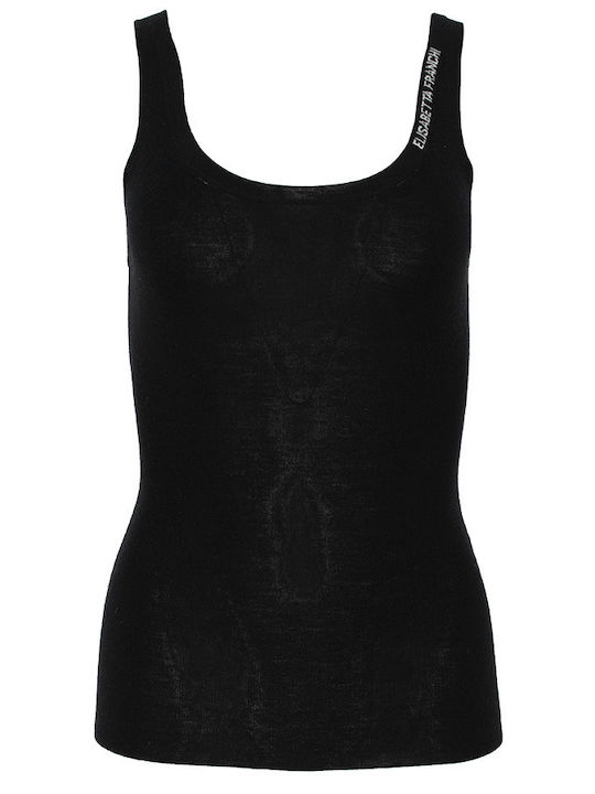 Elisabetta Franchi Women's Blouse Sleeveless Black