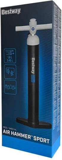 Bestway Air Hammer Pumpe für Sup Schwarz