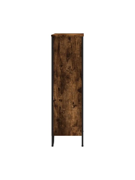 Bibliothek Räucherd Eiche 80x31x106cm
