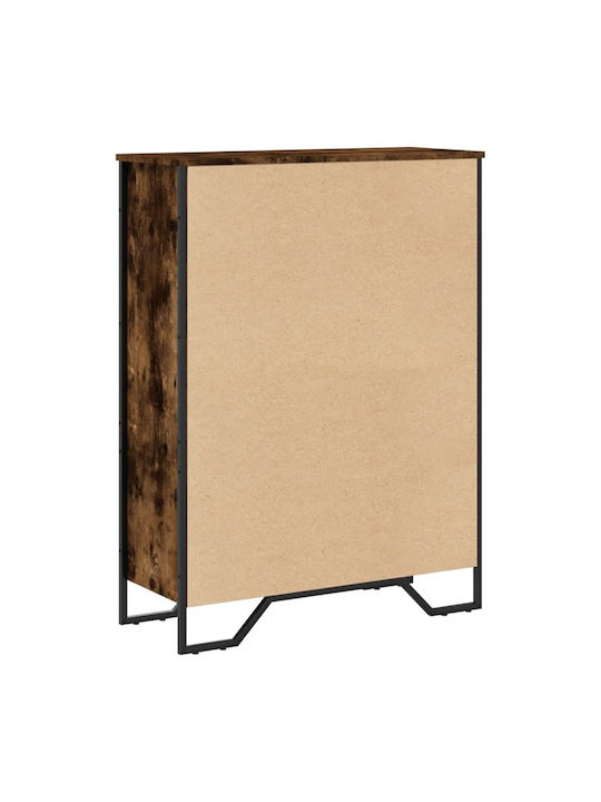 Bibliothek Räucherd Eiche 80x31x106cm
