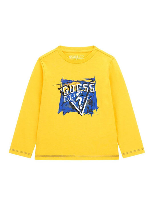 Guess Children's Blouse Long Sleeve mustard