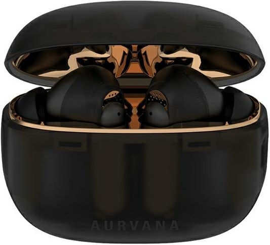 Creative Aurvana Ace 2 In-Ear Bluetooth-Freisprecheinrichtung Kopfhörer mit Schweißresistenz und Ladeetui Schwarz