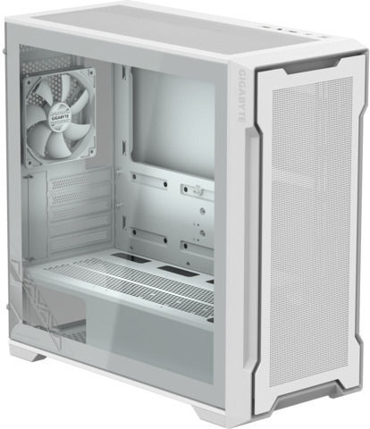 C102 Glass Midi Tower Computer Case Ice