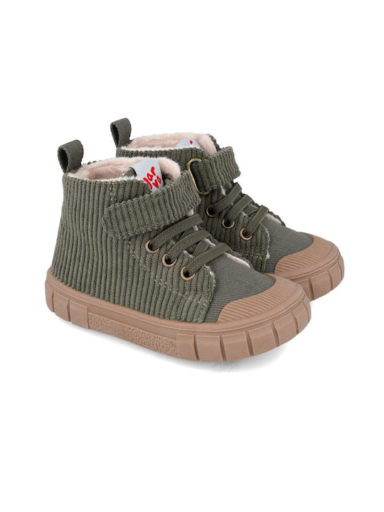 Garvalin Kids Sneakers High Khaki