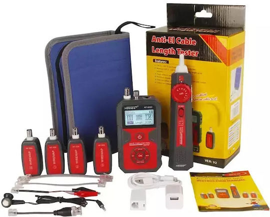 Noyafa NF-858C Tester Καλωδίων Δικτύου RJ45 / RJ11 / BNC