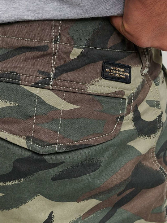 Pantaloni cu Croială Largă Verde