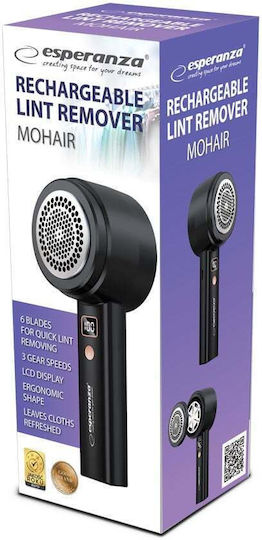 Esperanza Fabric Shaver Black