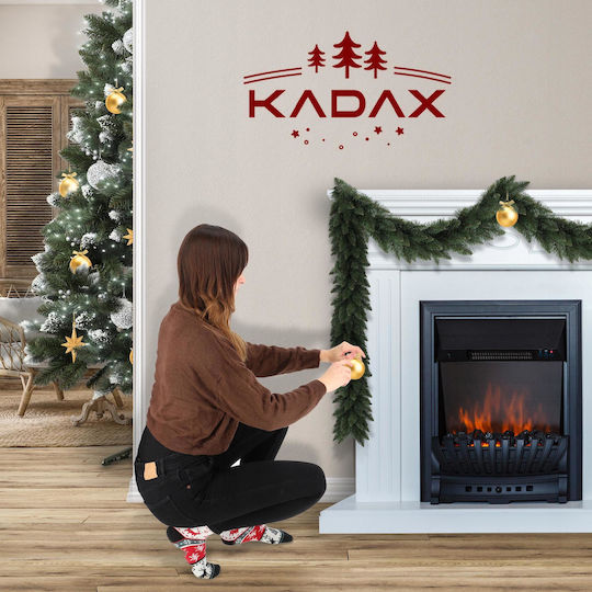 Ghirlandă de Crăciun Kadax 112 cm Verde Densă