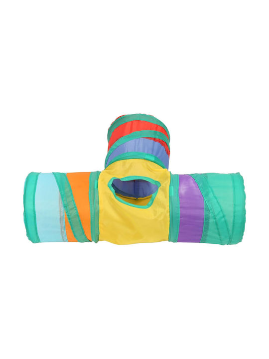 Interaktiver Tunnel für kleine Tiere Zola Polyester 80x55 cm Mehrfarbig