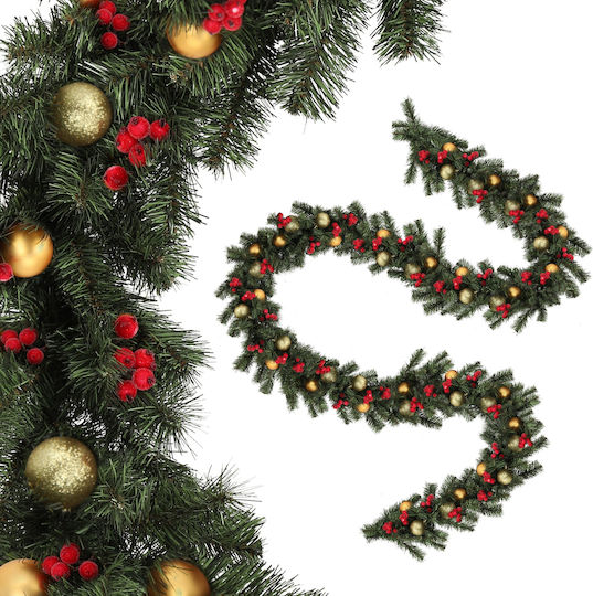 Kadax Christmas Garland 260 Cm Green