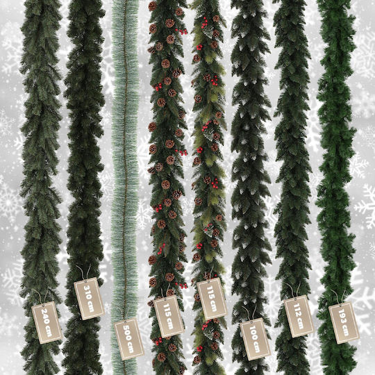 Kadax Christmas Garland 260 Cm Green
