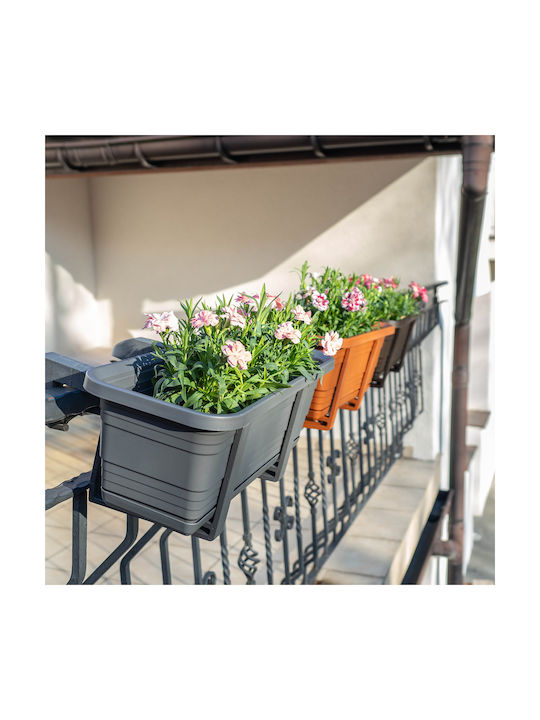 Kadax Balkon Blumenkasten 80cm Griffe Basis Balkon Geländer