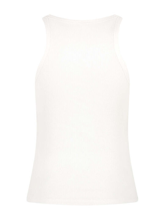 Damen Bluse Ärmellos Snow White