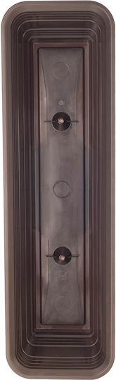 Kadax Balkon Blumenkasten 60cm Mocha Pflanzkasten