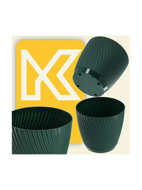 Kadax Pot Saucer 23cm Plastic Green