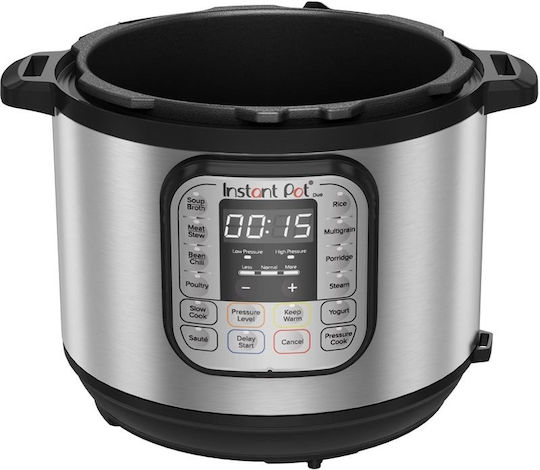 Instant Pot Instant Pot Duo Мултикукър 1200W с Капацитет 7.6лт Сребрист