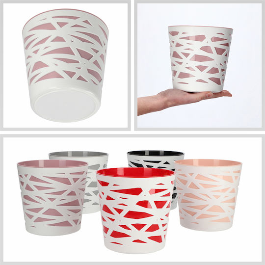 Ghiveci de Flori Kadax, Inserție din Plastic pentru Plante, 15 cm, Roz