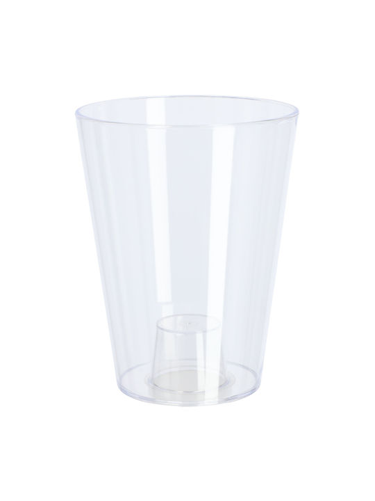 Kadax Orchid Pot Cover Transparent 12cm Kadax Orchid Pot Cover Transparent 12cm