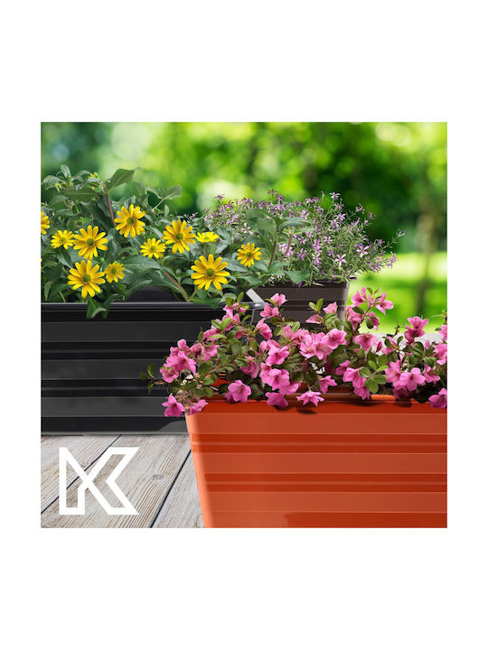 Kadax 60cm Balcony Planter Flower Box
