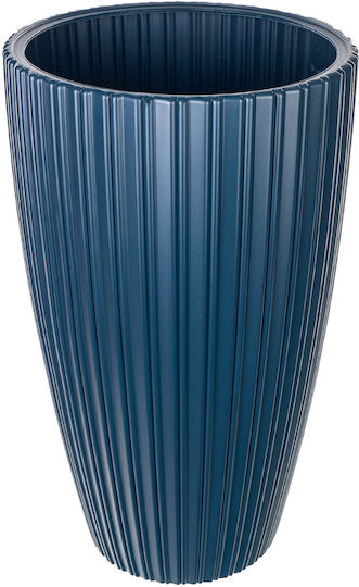 Kadax Flower Pot 30cm Planter Insert Plastic Navy Blue