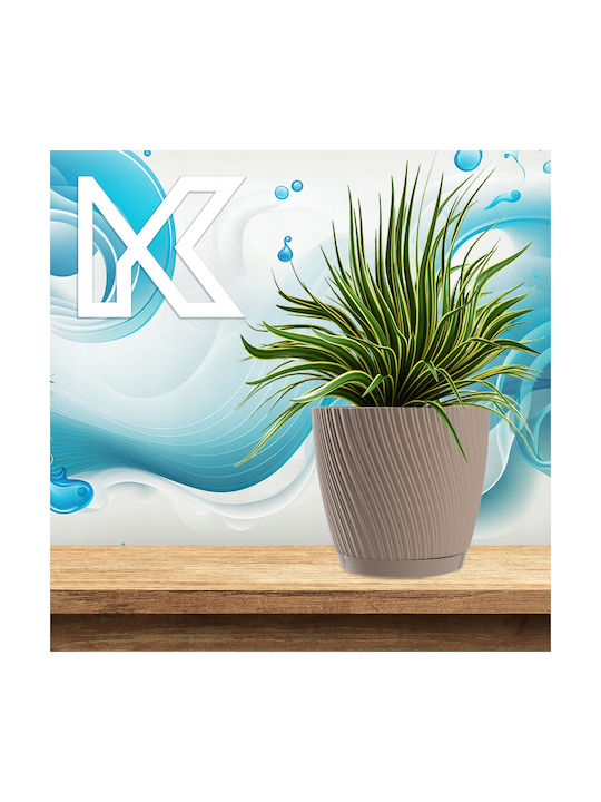 Kadax Untersetzer 13cm Kunststoff Braun