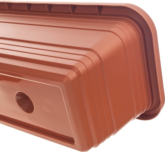 Kadax Balcony Box Planter Pot 50cm Brick Flower Box