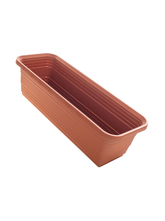 Kadax Balcony Box Planter Pot 50cm Brick Flower Box