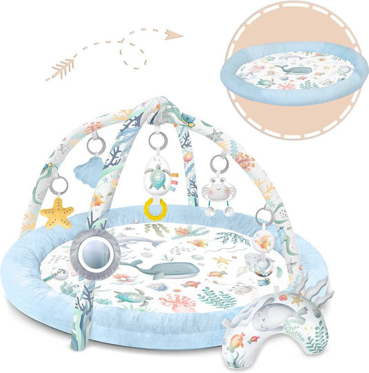 Nukido Ocean Interactive Educational Mat Blue