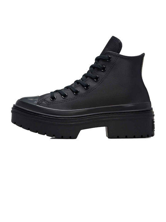 Converse Lugged Heel Femei Sneakers Negre