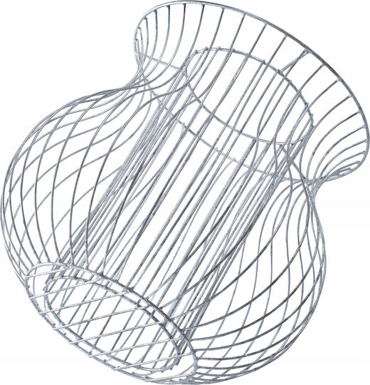 Ghiveci de Grădină Kadax Gabion din Oțel 47cm Galvanizat