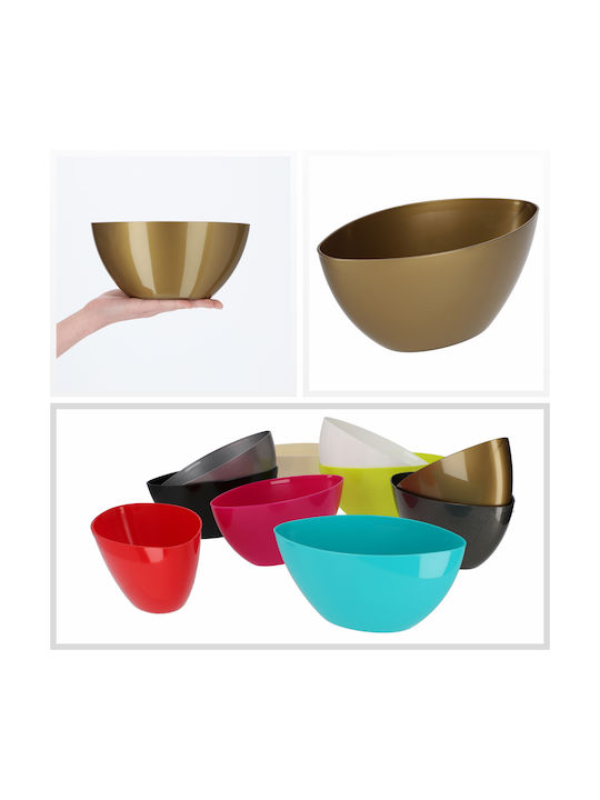 Kadax Glossy Gold Flower Pot 21cm Pot Flowers