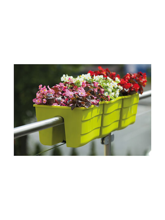 Wave 30cm Balcony Railing Pot Box