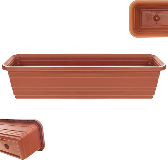 Kadax Balcony Box Planter 60cm Brick Flower Box