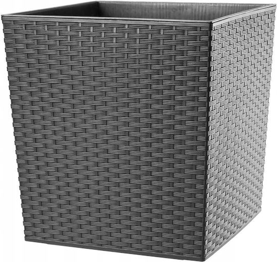 Kadax Flower Pot Cover Insert Graphite 25cm