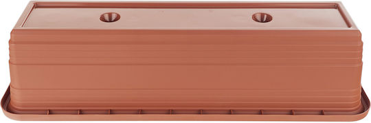 Kadax Balcony Box Planter 60cm Brick Flower Box
