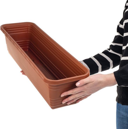 Kadax Balcony Box Planter 60cm Brick Flower Box