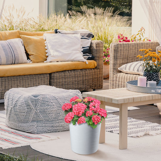 Kadax Flower Pot Eco White 30cm
