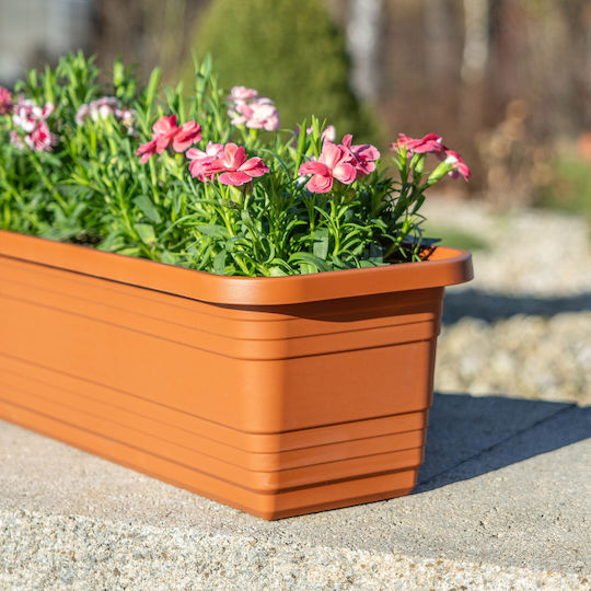 Kadax Balcony Box Planter 60cm Brick Flower Box
