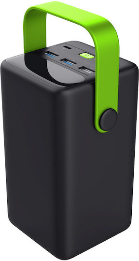 Trust Redoh XXL Baterie Externă 50000mAh 20W Cu 3 Porturi De Ieșire USB-A Și Port USB-C Power Delivery Încărcare Rapidă PPS Negru