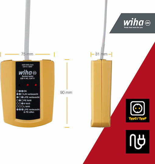 Wiha 45220 Prize Tester 230 V Ac Measuring Device