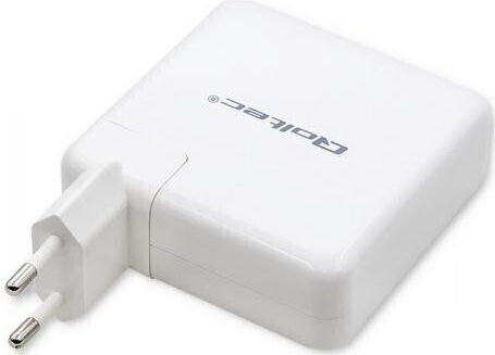 Qoltec USB-C Universal Laptop Charger 96W 5V 7A with Detachable Power Cable