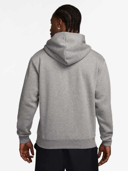 Sweatshirt With Hood Gray