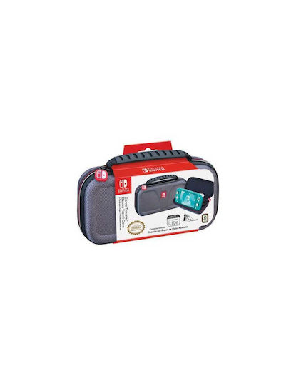 Bigben Interactive Deluxe Υφασμάτινη Θήκη Μεταφοράς για Κονσόλα Switch Lite Γκρι