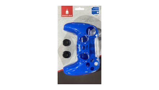 Spartan Gear Silicone PS5 Controller Protective Case Blue