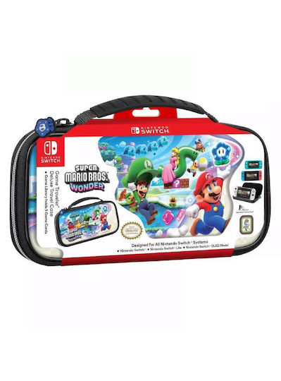 Nacon Deluxe Θήκη Μεταφοράς Super Mario Bros Wonder για Κονσόλα Switch
