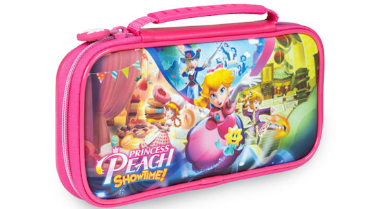 Nintendo Deluxe Plastic Switch Carrying Case Pink