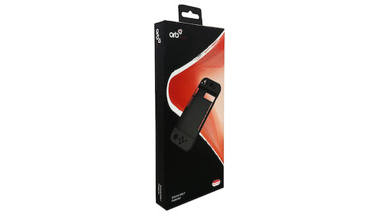 ORB Silicone Grip Protector για Κονσόλα Switch Μαύρη