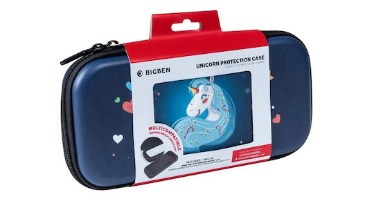 Nacon 3D Unicorn Υφασμάτινη Θήκη Μεταφοράς για Κονσόλα Switch Μπλε