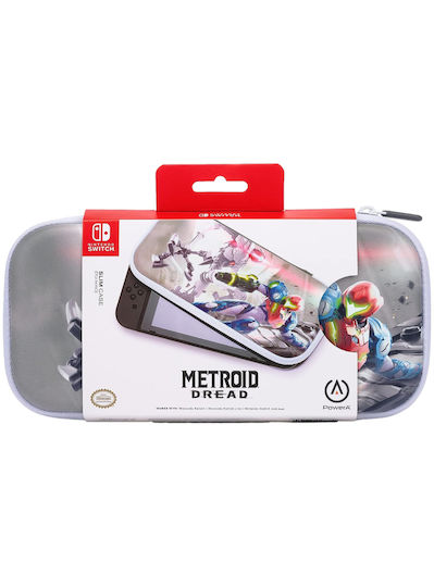 PowerA Πλαστική Θήκη Μεταφοράς Metroid Dread για Κονσόλα Switch / Switch Lite